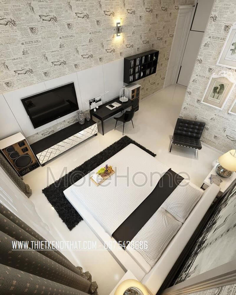 Giấy dán tường họa tiết đẹp cho phòng ngủ Giấy dán tường phòng ngủ hải phòng